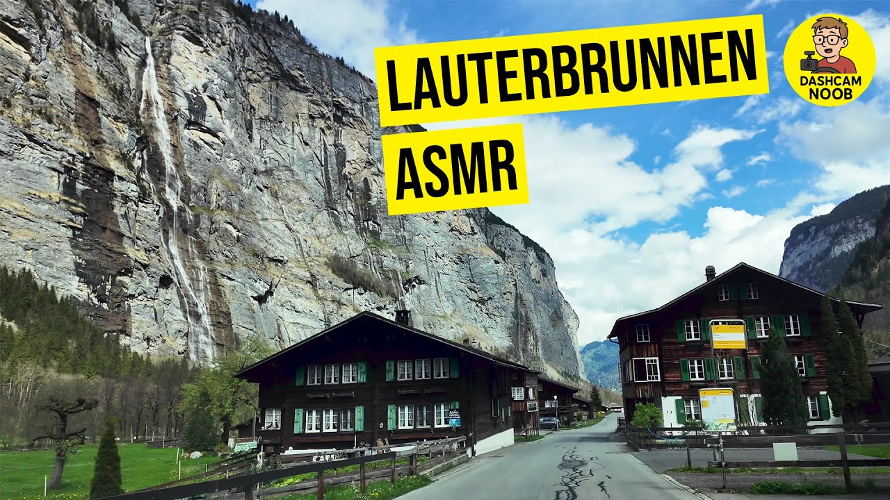 Lauterbrunnen Valley 🇨🇭 | Sunny Day | ASMR | 4K | #65