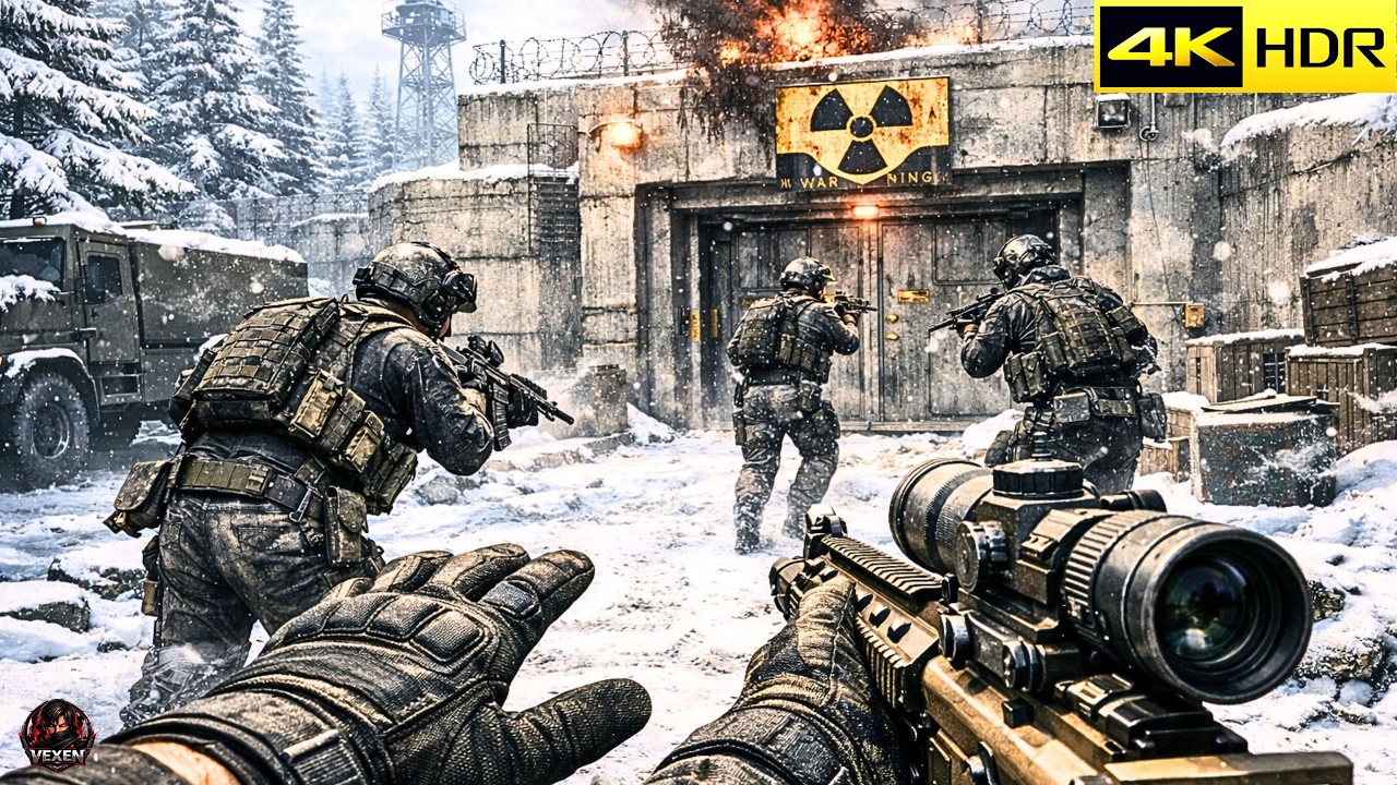 (PS5) S.A.S Raid On Secret Missile Base | Immersive Ultra Realistic Gameplay [4K60FPS] Call Of Duty