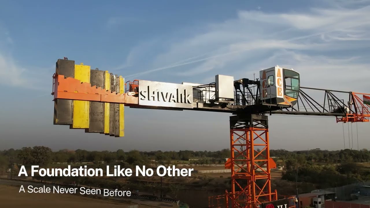 Shivalik Curv - Gujarat’s Largest Single-Pour Raft Foundation at GIFT City