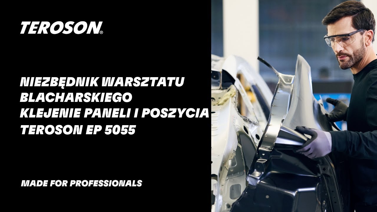 Jak używać kleju strukturalnego TEROSON&reg; EP 5055 | do napraw w warsztatach blacharskich?