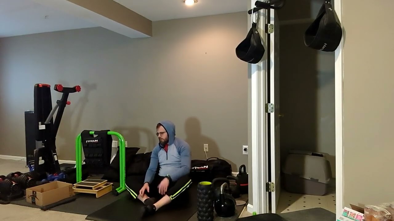 Workout Vlog 526 - More Stretching, Head to toe