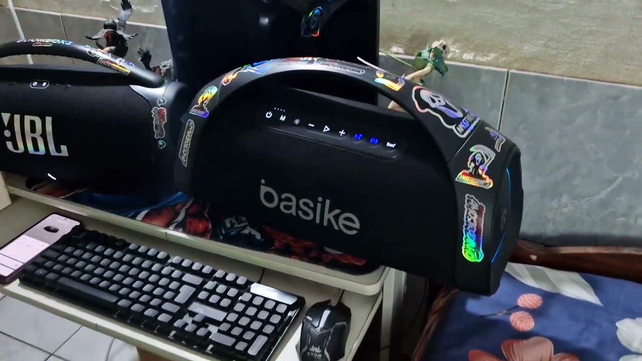 Jbl Bombox 3 vs basike rad 134  medio bombox3 ganha pres&atilde;o de so e grave basike engole a jbl bb3 👑🫡