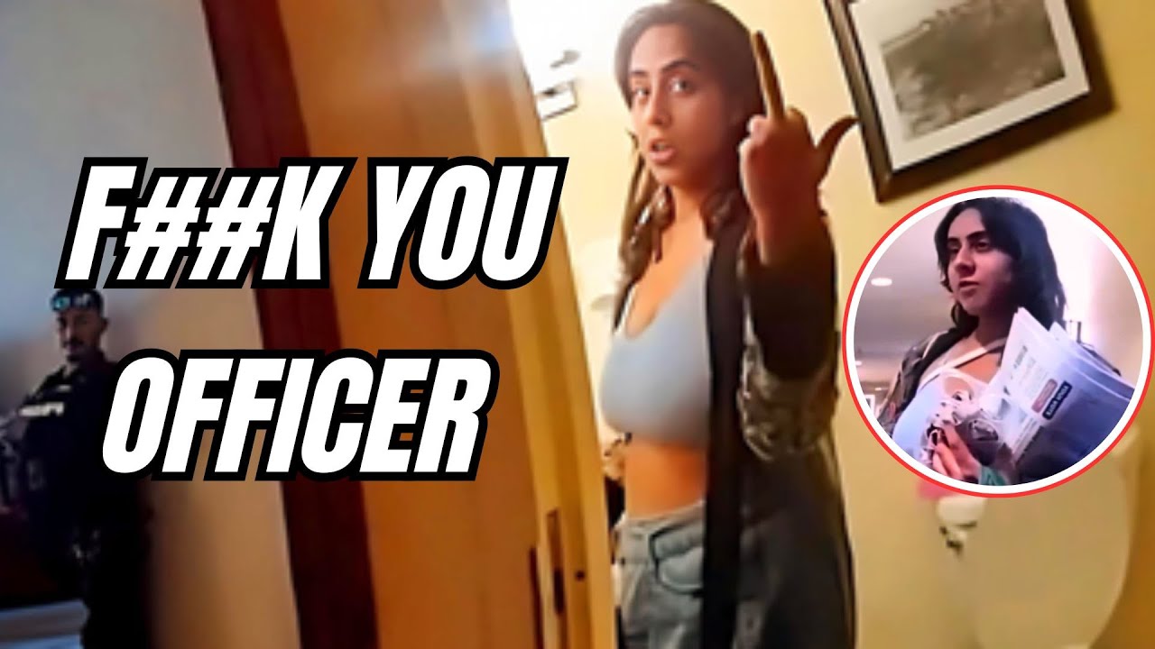Woman Obsessed With Miranda Rights Loses Control &mdash; Arrested on Bodycam