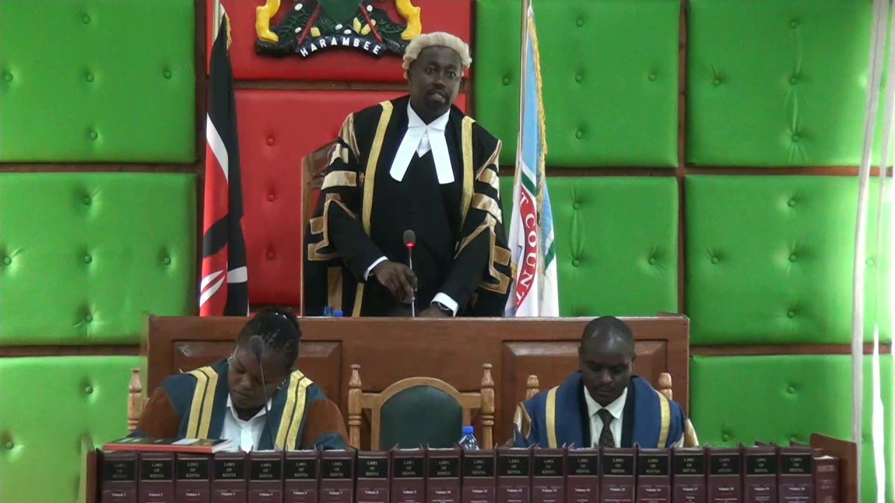 BOMET COUNYV ASSEMBLY PLENARY SESSION
