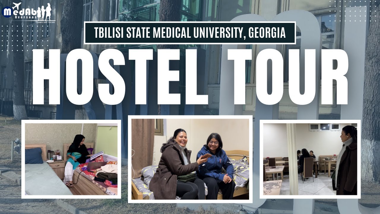 TBILISI STATE MEDICAL UNIVERSITY HOSTEL TOUR & STUDENT REVIEW | MBBS IN GEORGIA | MEDAB OVERSEAS |