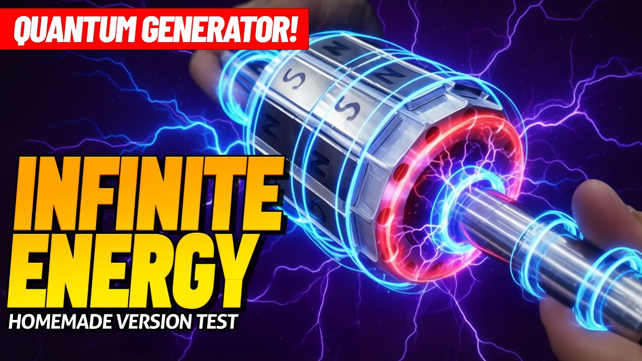10 KW Infinite Energy Quantum Generator, 110V and 220V 🔋 Liberty Engine 5.0