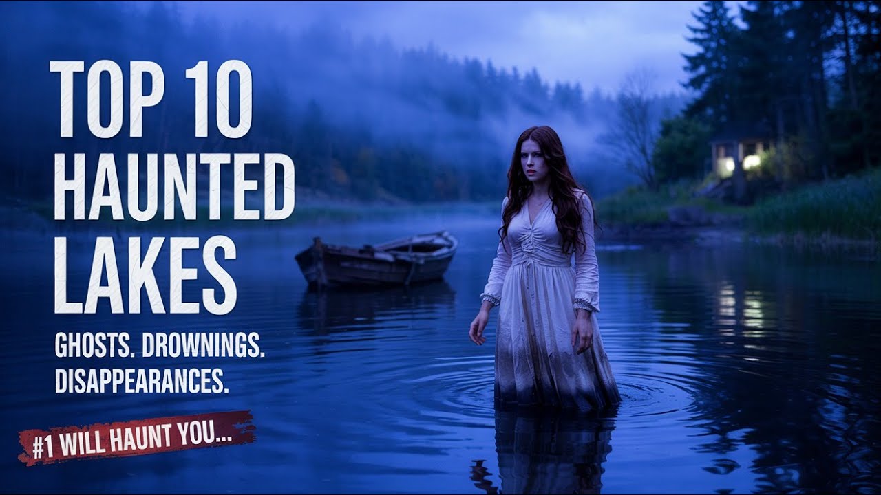 Top 10 Most Haunted Lakes in the U.S. 👻 | Ghosts, Lost Souls & Eerie Legends Beneath the Water