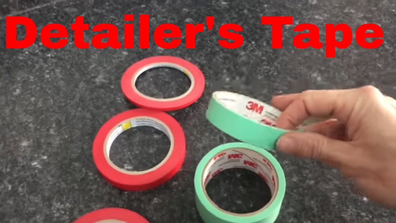 Detailer's Tape (Masking Tape) Do You Need It??