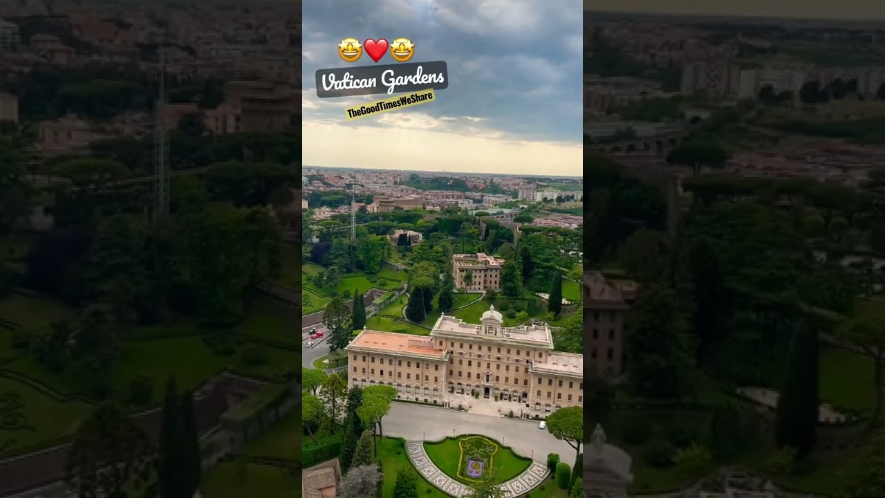 The Vatican Gardens #rome #italy #vatican #vaticancity