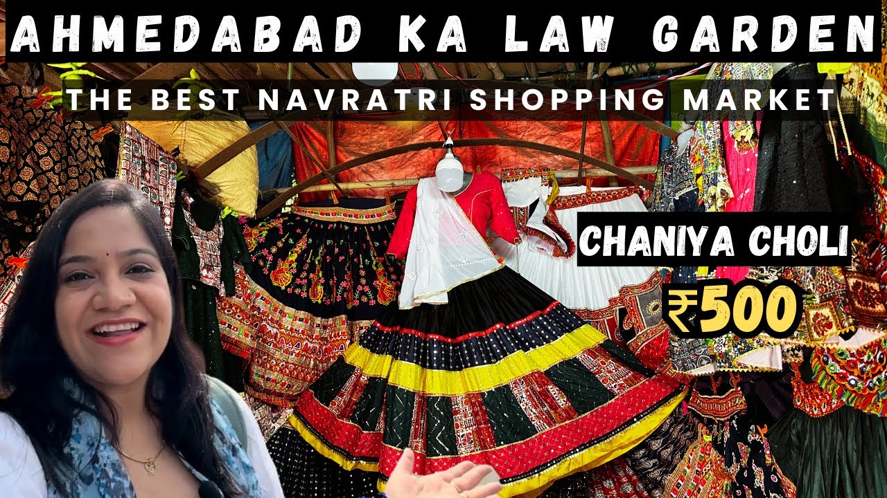 Navratri 2024 Shopping at Law Garden | Law garden Ahmedabad shopping