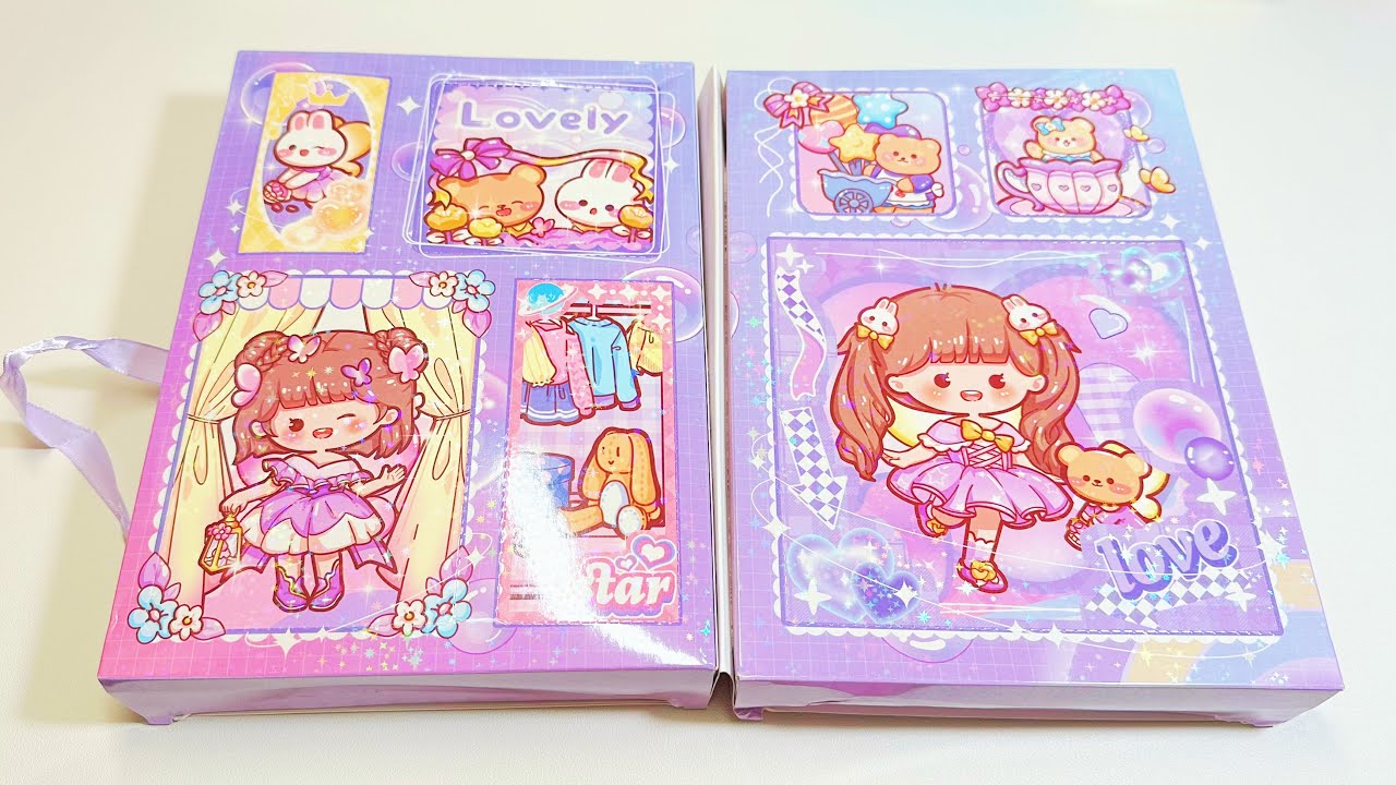 Kawaii Sticker mystery box 🎁 ASMR unboxing stationery