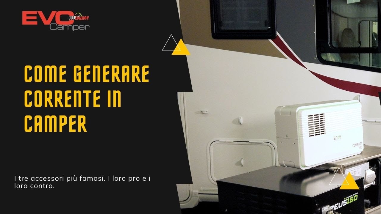 Come Generare Corrente per il Camper