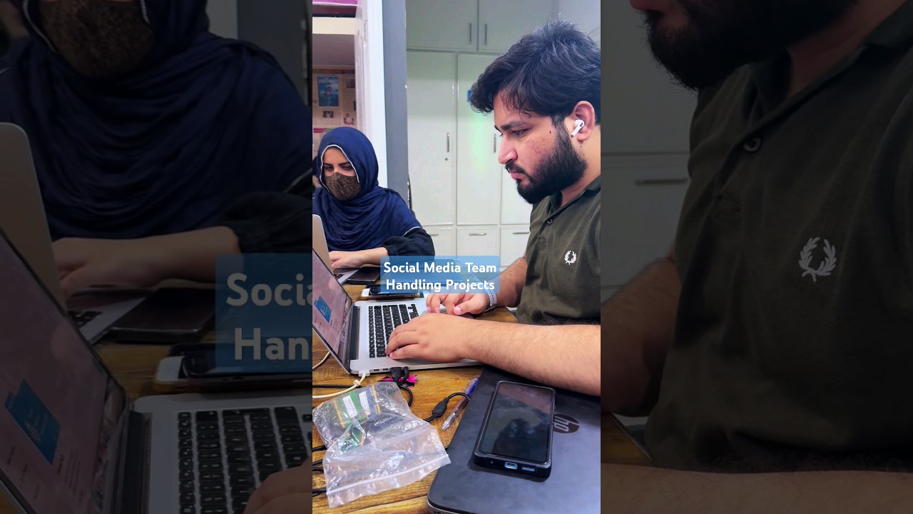 Social Media Team Handling Projects #falaksher #starlinkuni