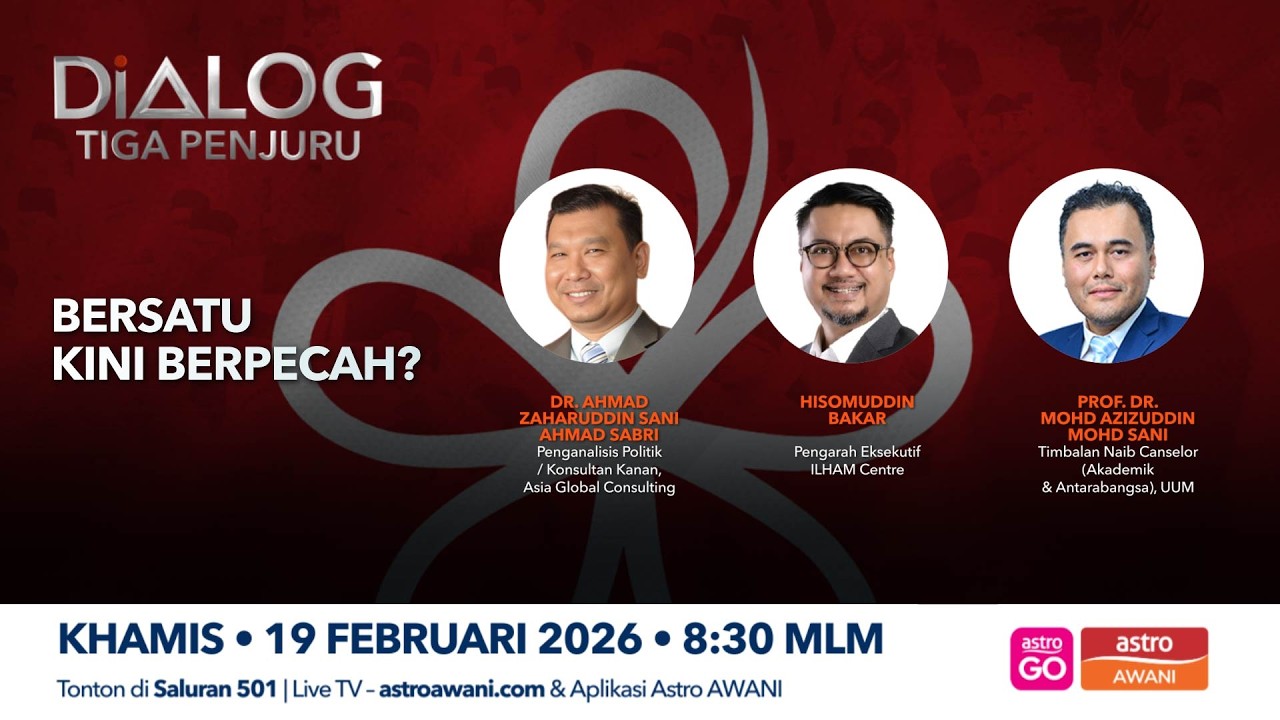 Dialog Tiga Penjuru: Bersatu kini berpecah