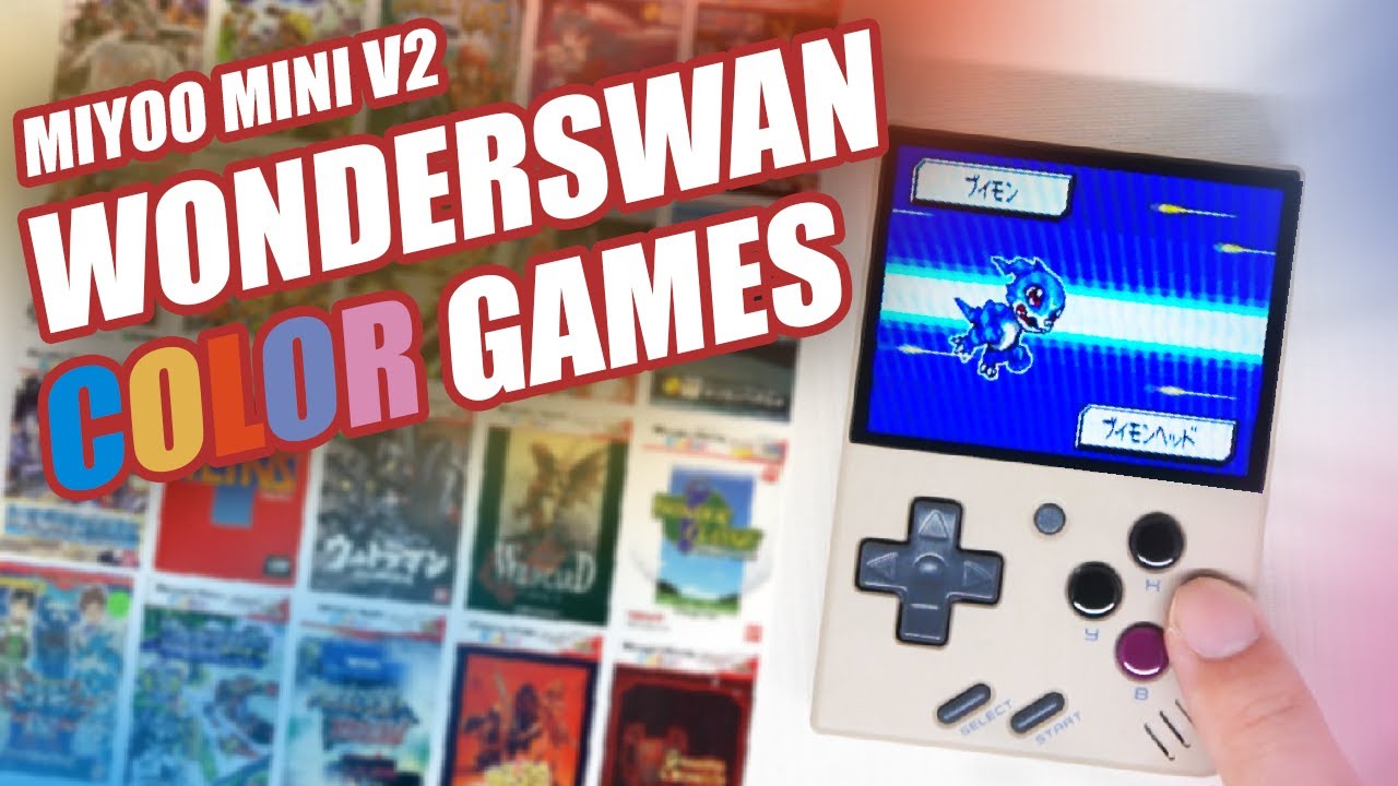 25+ Wonderswan Color Games You've Never Played  |  feat. Miyoo Mini V2