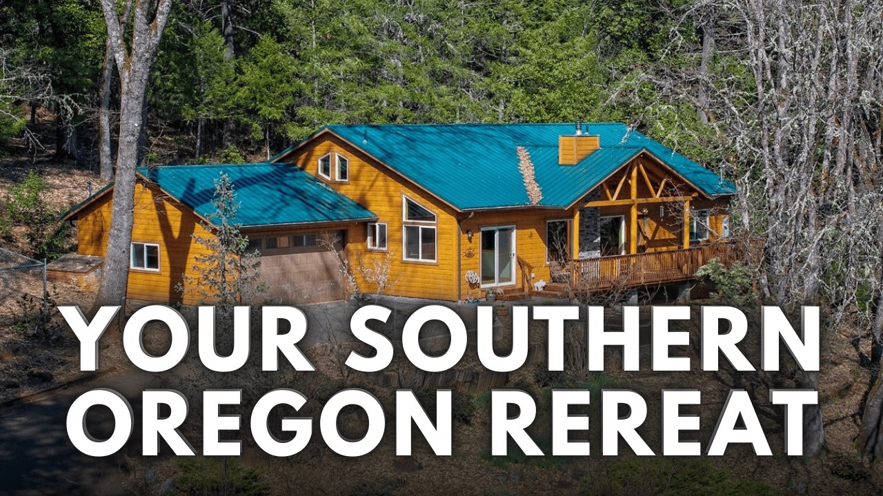 WALK-THROUGH TOUR | CUSTOM BUILT 2014 HOME ON 8.9 WOODED ACRES JUST OUTSIDE OF GRANTS PASS!