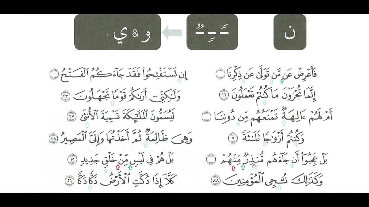 Quran Karim Tajweed lernen ( Lektion 7 ) IKHFA' auf Deutsch