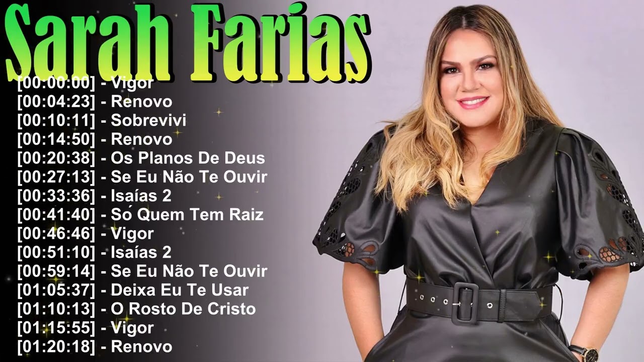 Sarah Farias – Louvor Que Enche o Coração da Presença de Deus 🙌 | Gospel 2026