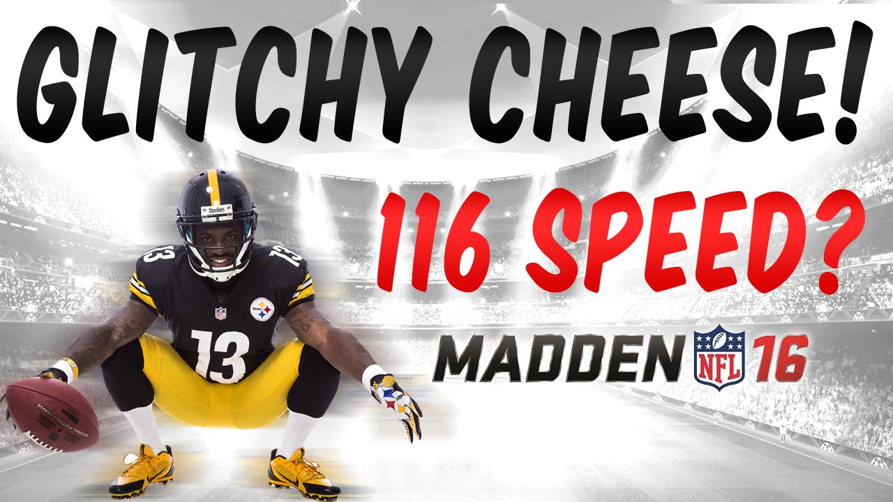 MUT 16 GLITCHY CHEESY GAME BREAKING ITEMS IN MADDEN 16 ULTIMATE TEAM? WTF +20 SPEED LOL