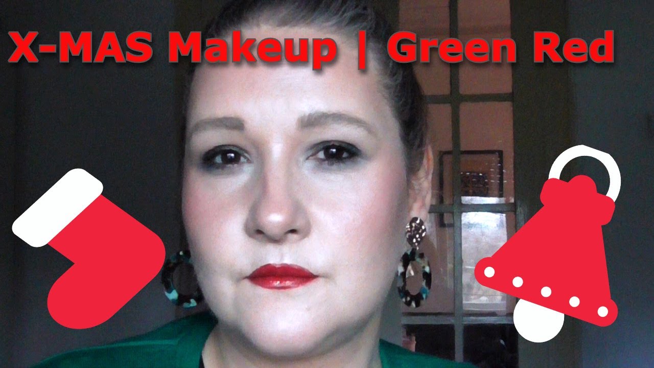X-Mas Makeup  2025 | Green Red