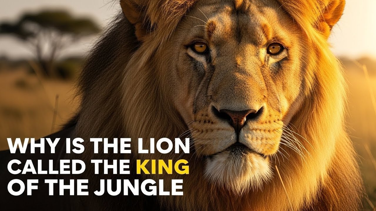 Why is the lion called The King Of The Jungle? 