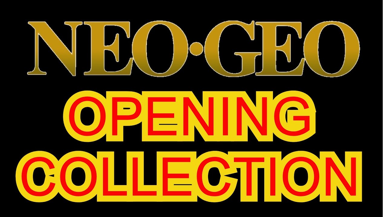 【For work NEOGEO opening】作業用・NEOGEO・OP集 COLLECTION【MVS,AES,CD only】