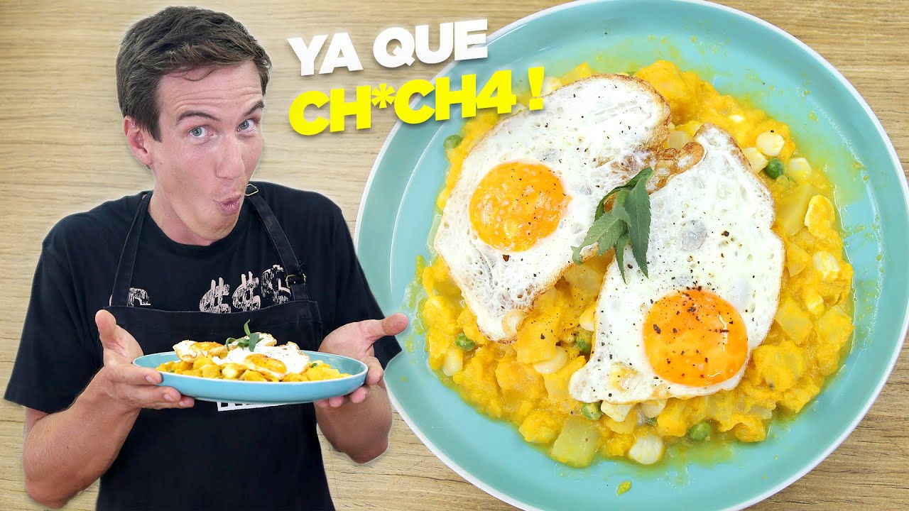 EL GRINGO MARCOS PREPARA LOCRO DE ZAPALLO 🇵🇪 POR 1ERA VEZ!