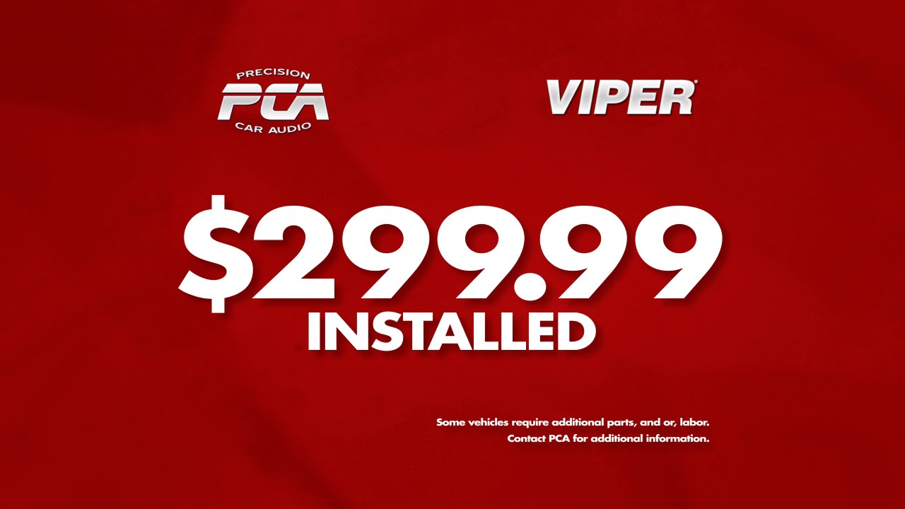 Precision Car Audio Viper Remote Start Specials