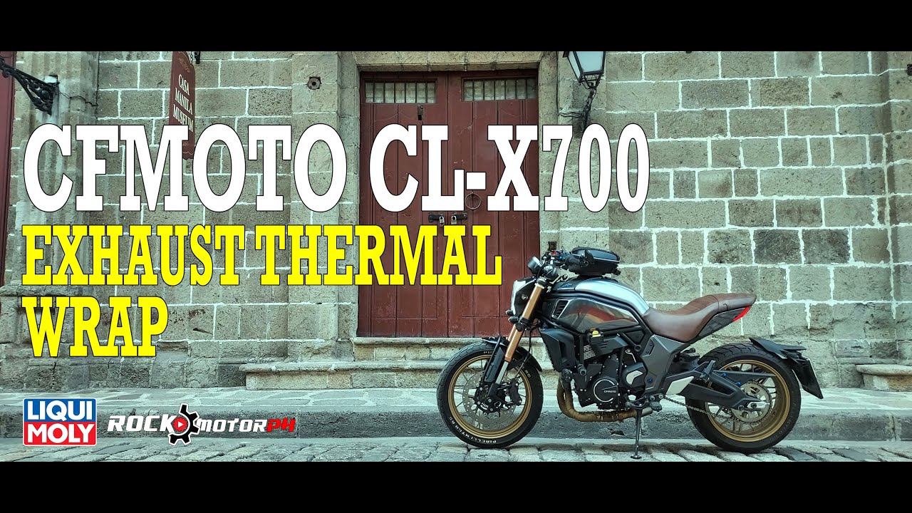 CFMOTO CL-X700 Exhaust Thermal Wrap / Liqui Moly / Episode #45