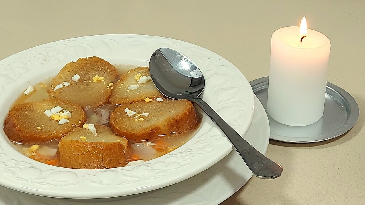 🥄SOPA DE NOVIA 👰‍♂️ RECETA ANTIGUA ESPECIAL PARA NO OLVIDAR🕯// BEATRIZ COCINA
