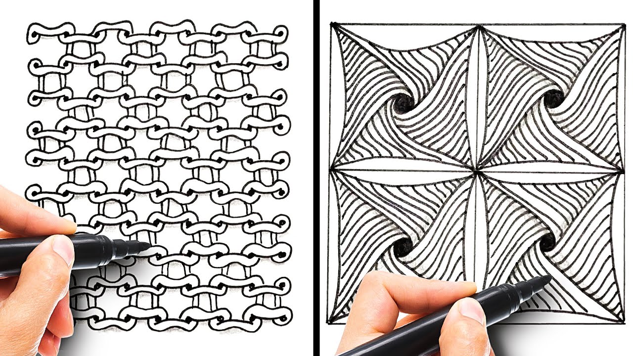 20+ ZENTAGLE AND PIXEL ART TECHNIQUES FOR BEGINNERS