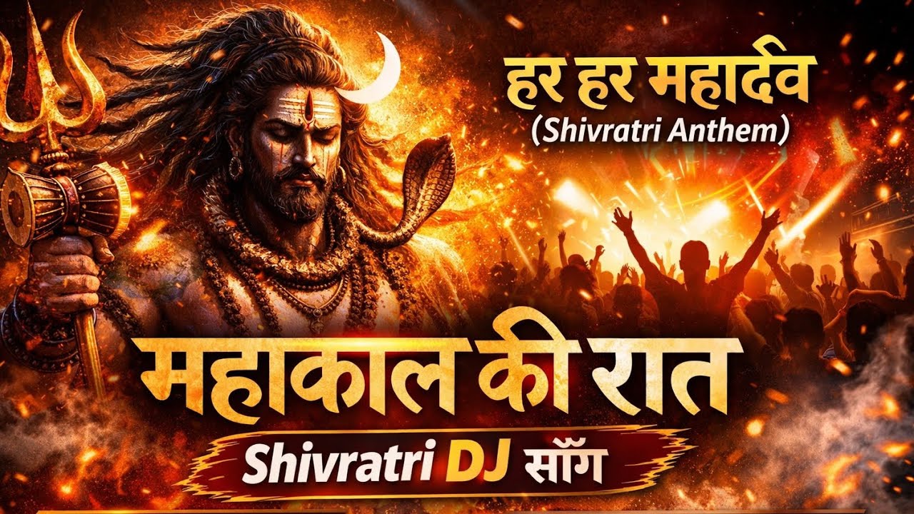  महाकाल की रात | Shivratri DJ Song | Non Copyright Shiv Song 🔱