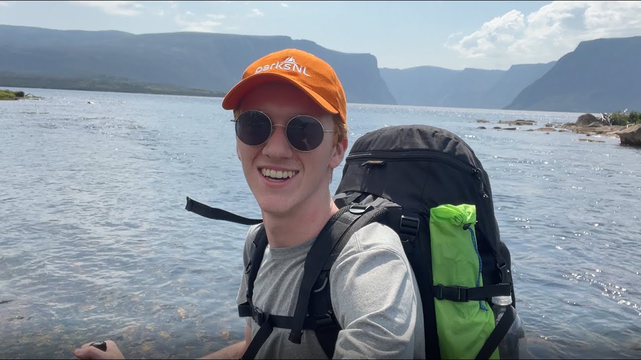 Camping on the Shore of Western Brook Pond - Gros Morne Backpacking Trip (PART 1)