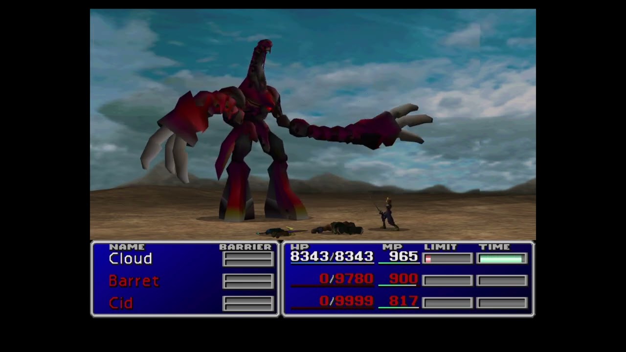 FINAL FANTASY VII- Ruby WEAPON Cloud Solo w/ Yoshiyuki