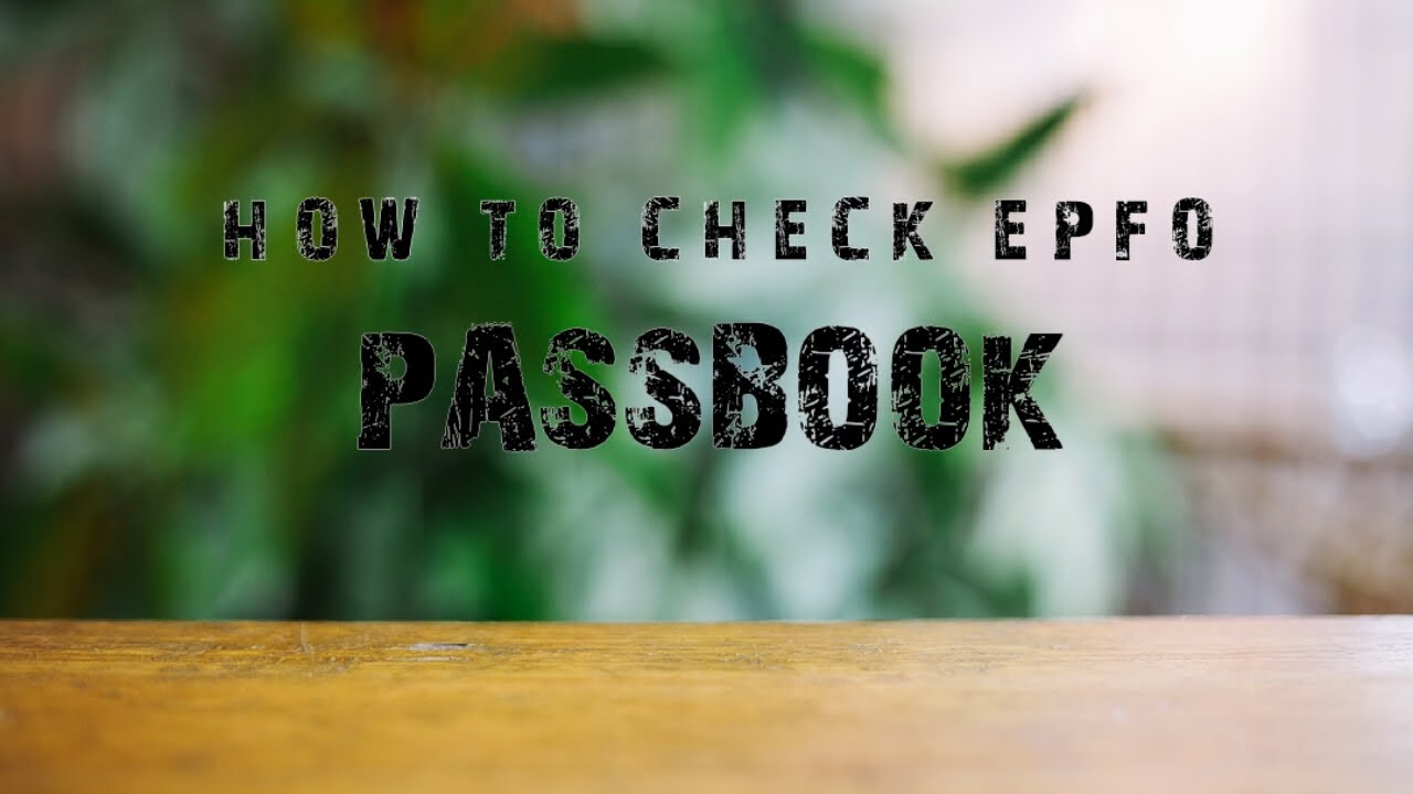 Pf balance check online 2020 | how to check epf/pfbalence 2020 on mobile on computer ||epfo!