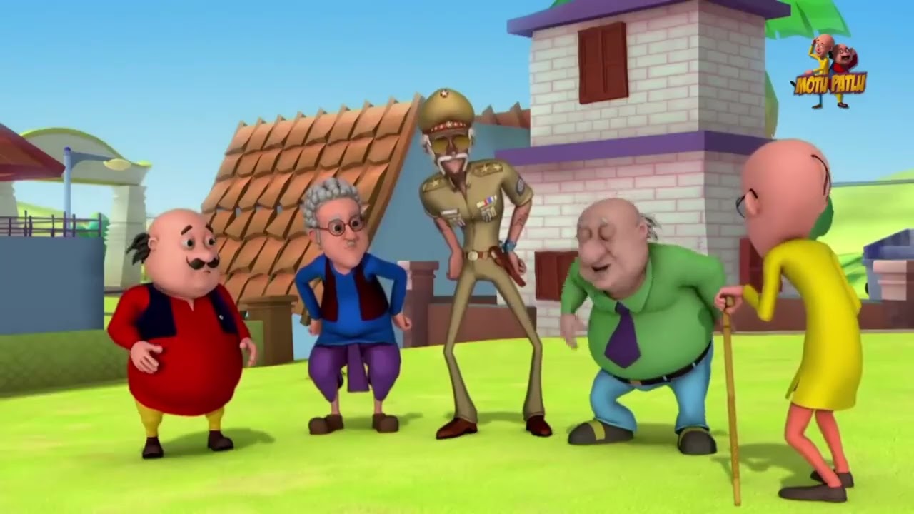 Motu Patlu in future weight machine @clipdc anime#viral  #anime #motupatlu #trending 