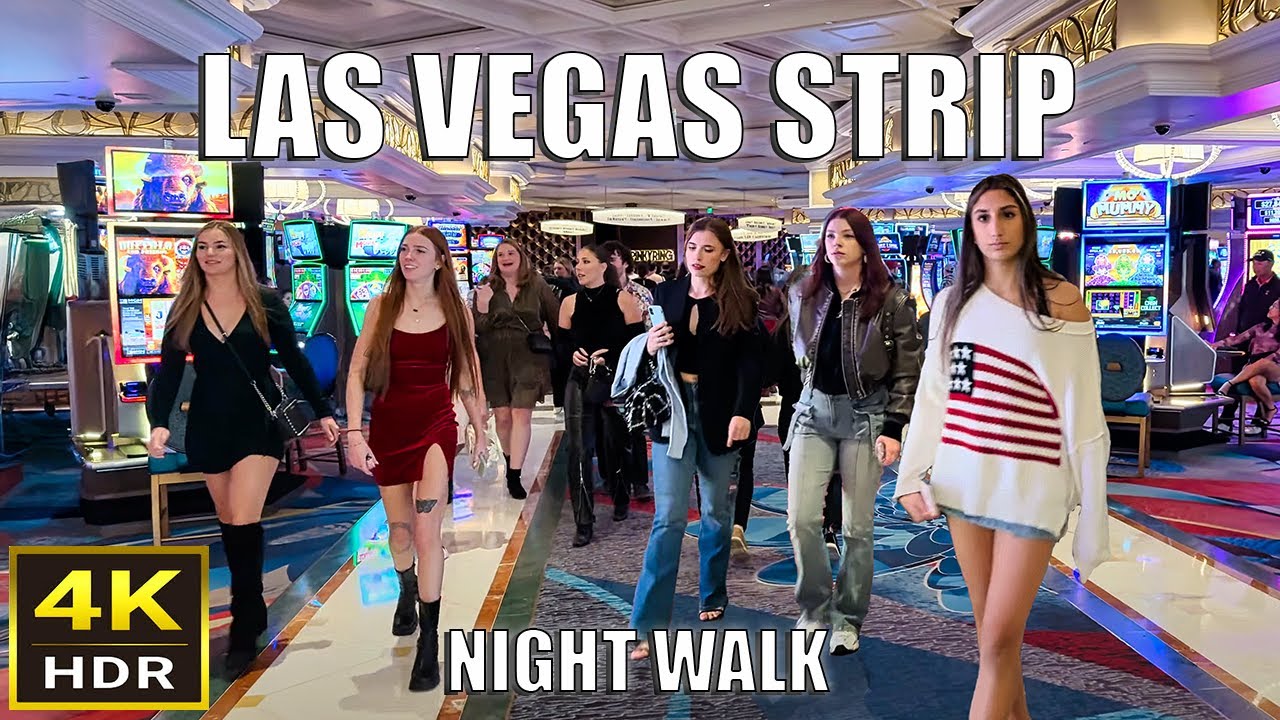 Las Vegas Strip Night Walk - November 2024 - Las Vegas, Nevada