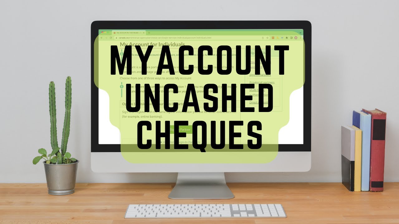MyAccount - Uncashed Checks