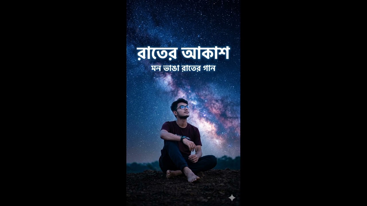 রাতের আকাশ | মন ভাঙ্গা রাতের গান | Raater Akash | Broken Heart Night Song (Sad Bengali Song 2026)