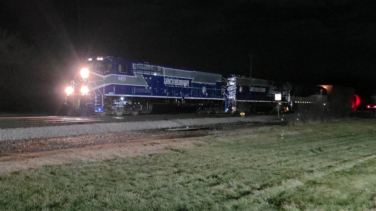 LSRC 6453, LSRC 6305, & LSRC 6437 Northbound Saginaw Yard Arrival