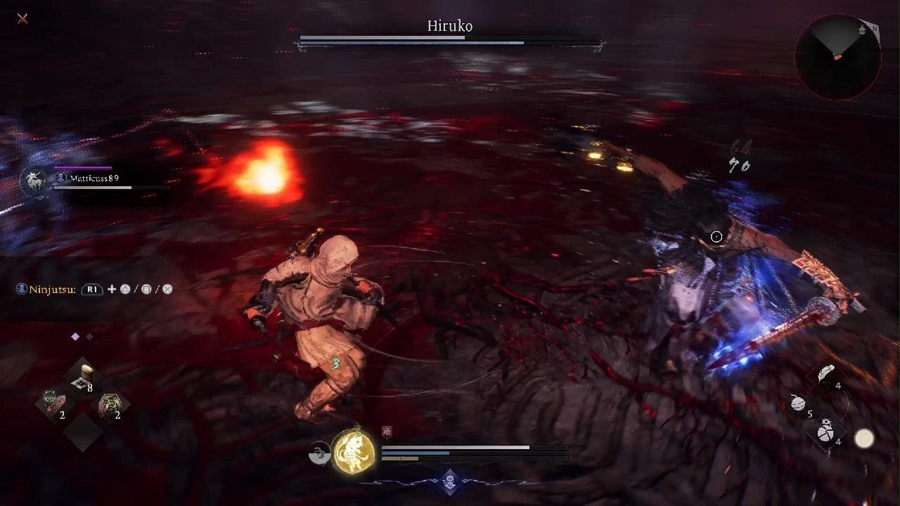 Nioh 3 Hiruko Boss Fight