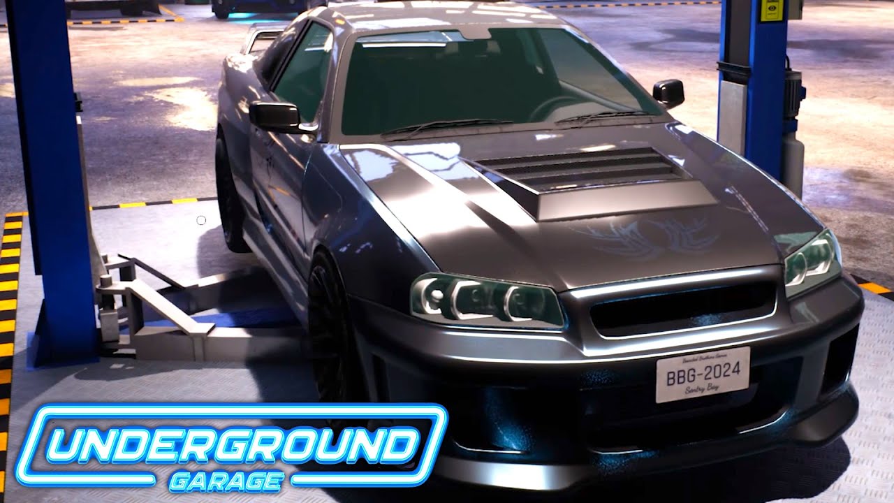 TURBINEI O CARRO DO CLIENTE - Underground Garage #1 (NOVO JOGO)