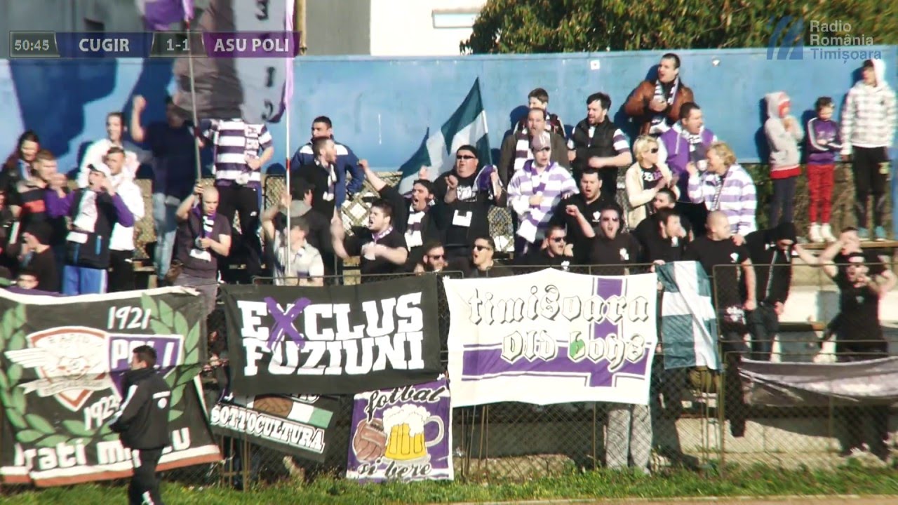 Metalurgistul Cugir - ASU Poli 2-1 goluri