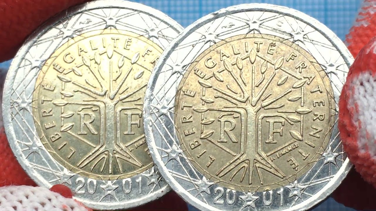2 euro France 2001