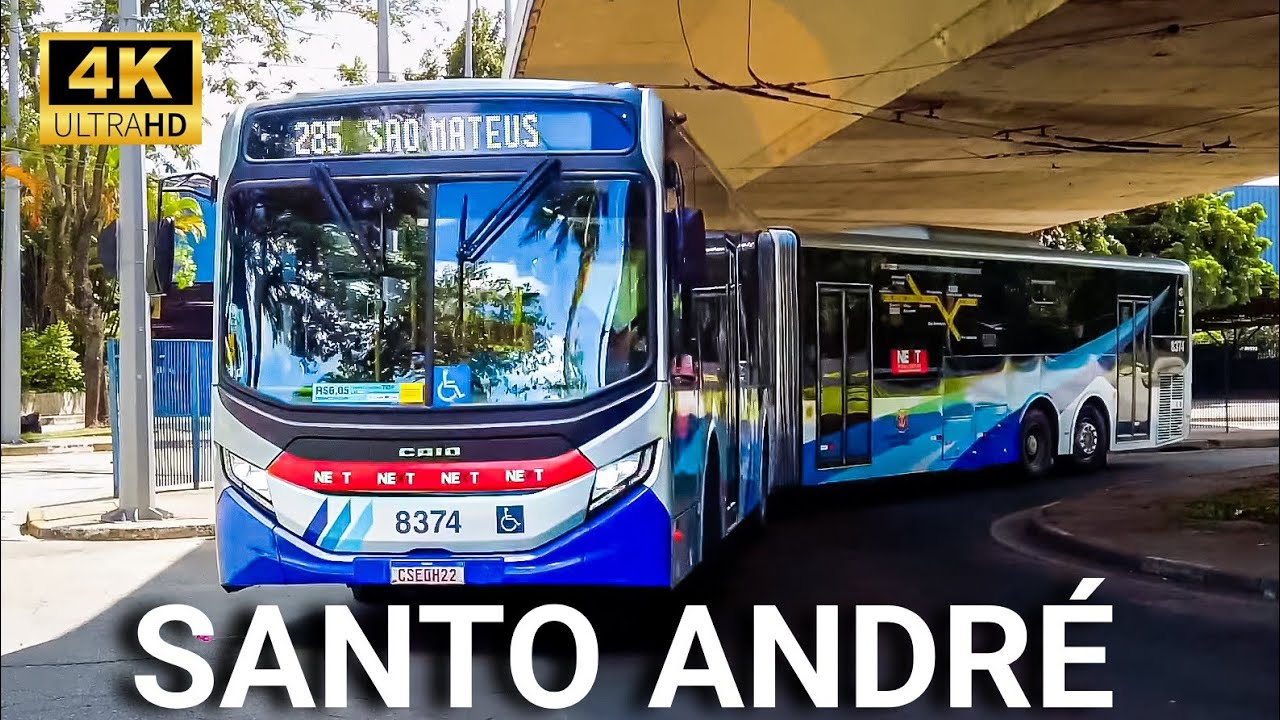 Onibus Por Santo André | Emtu E Trolebus Em Ação (SP 2025)