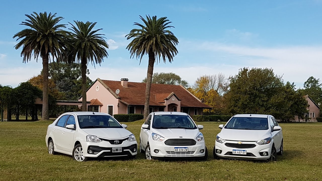 Etios / Ka / Prisma - Comparativo sedanes - Matías Antico - TN Autos
