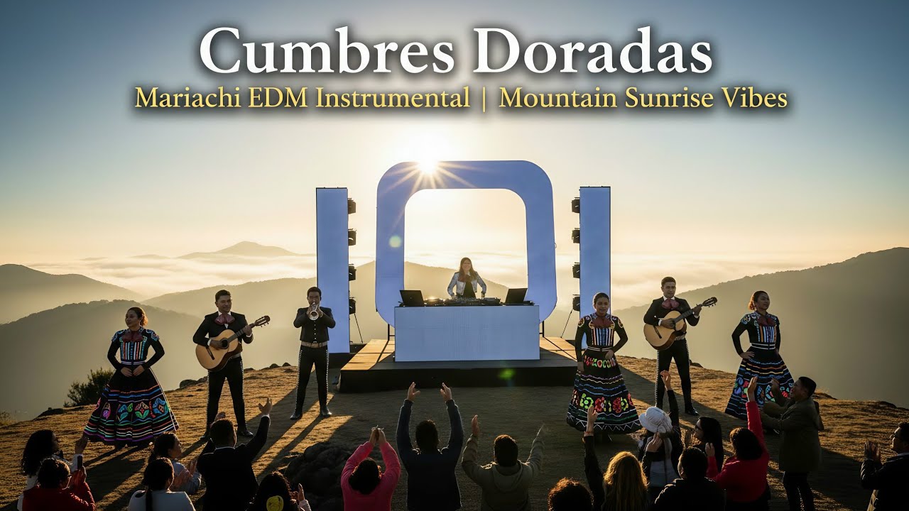 Cumbres Doradas — Mariachi EDM Instrumental | Mountain Sunrise Vibes
