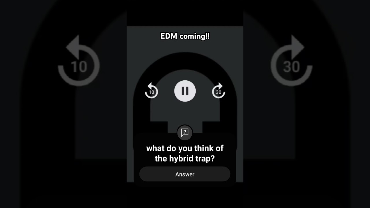 EDM Hybrid Trap Banger! Drop a ⚡️ if I should mix & drop. EDM coming!