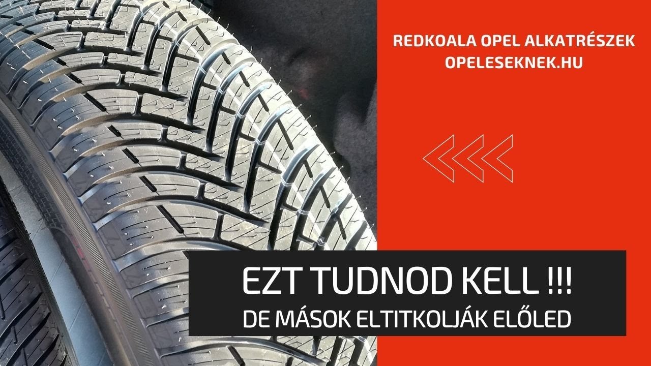 Amit az autógumiról tudnod kell - gumi kisokos 1 téligumi nyári gumi négyévszakos gumi gumi teszt