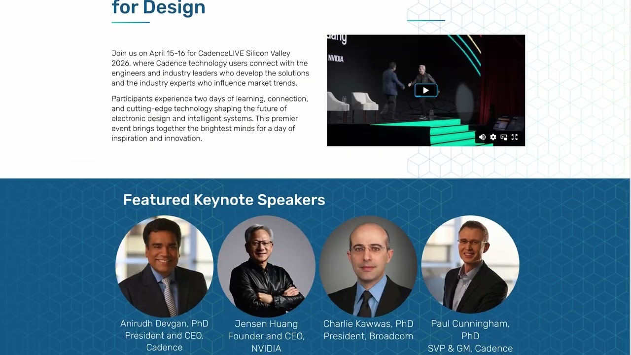 Arm Compute at the Core of Agentic AI‑Driven EDA | CadenceLIVE 2026